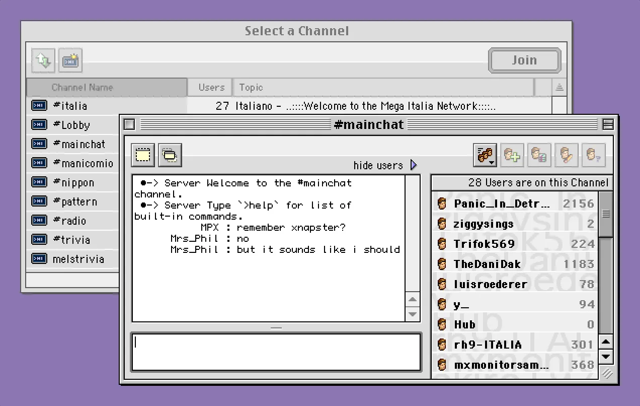 Macster Chat