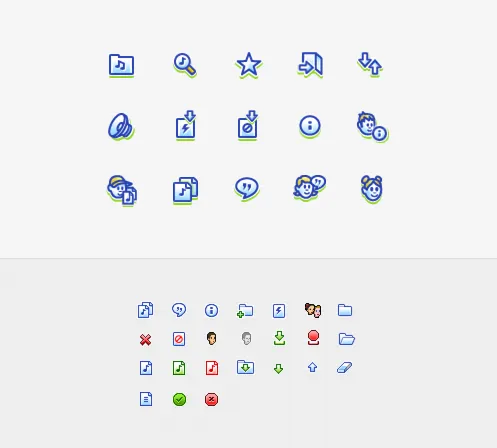 Napster Icons