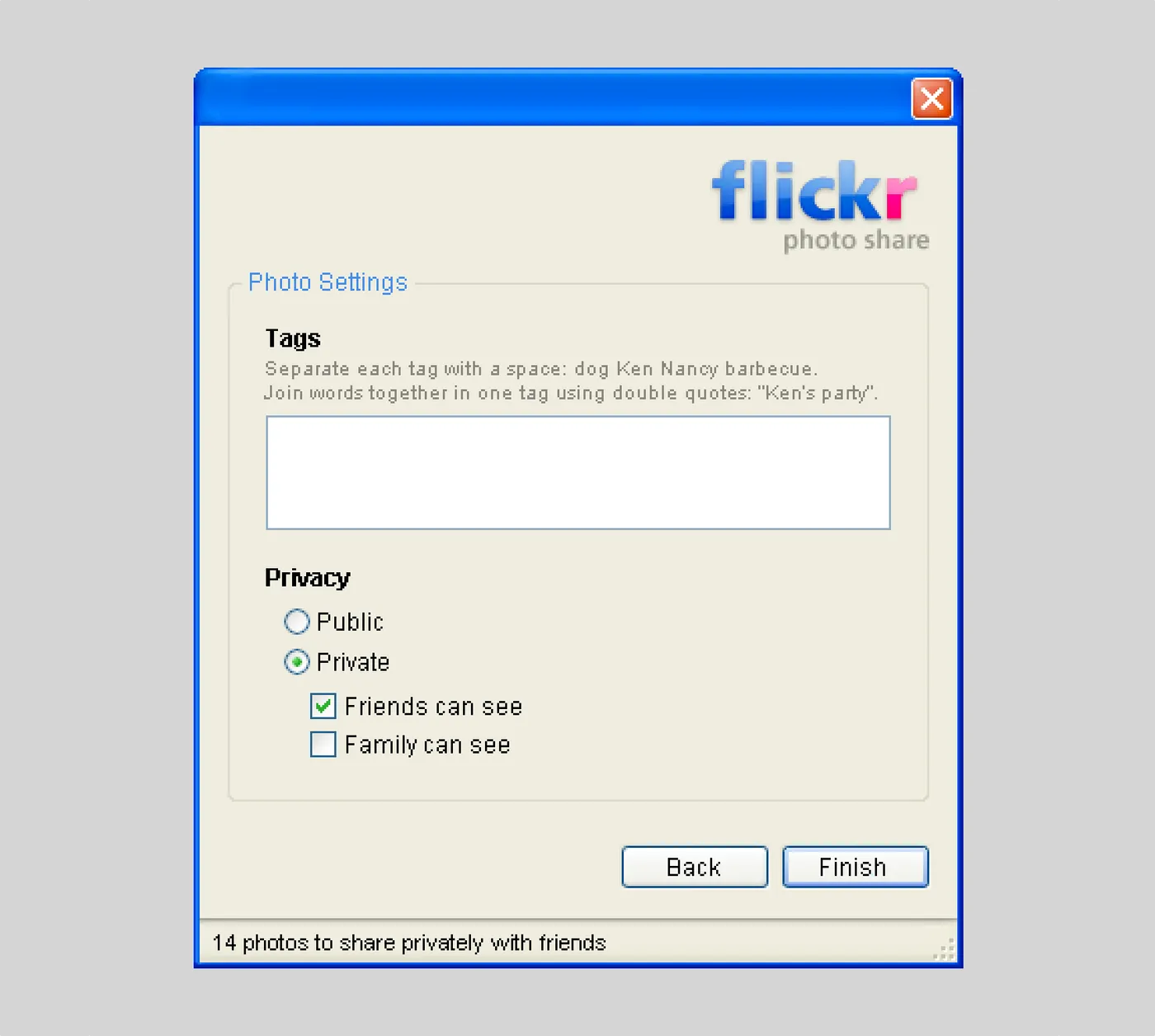 Flickr Tagging
